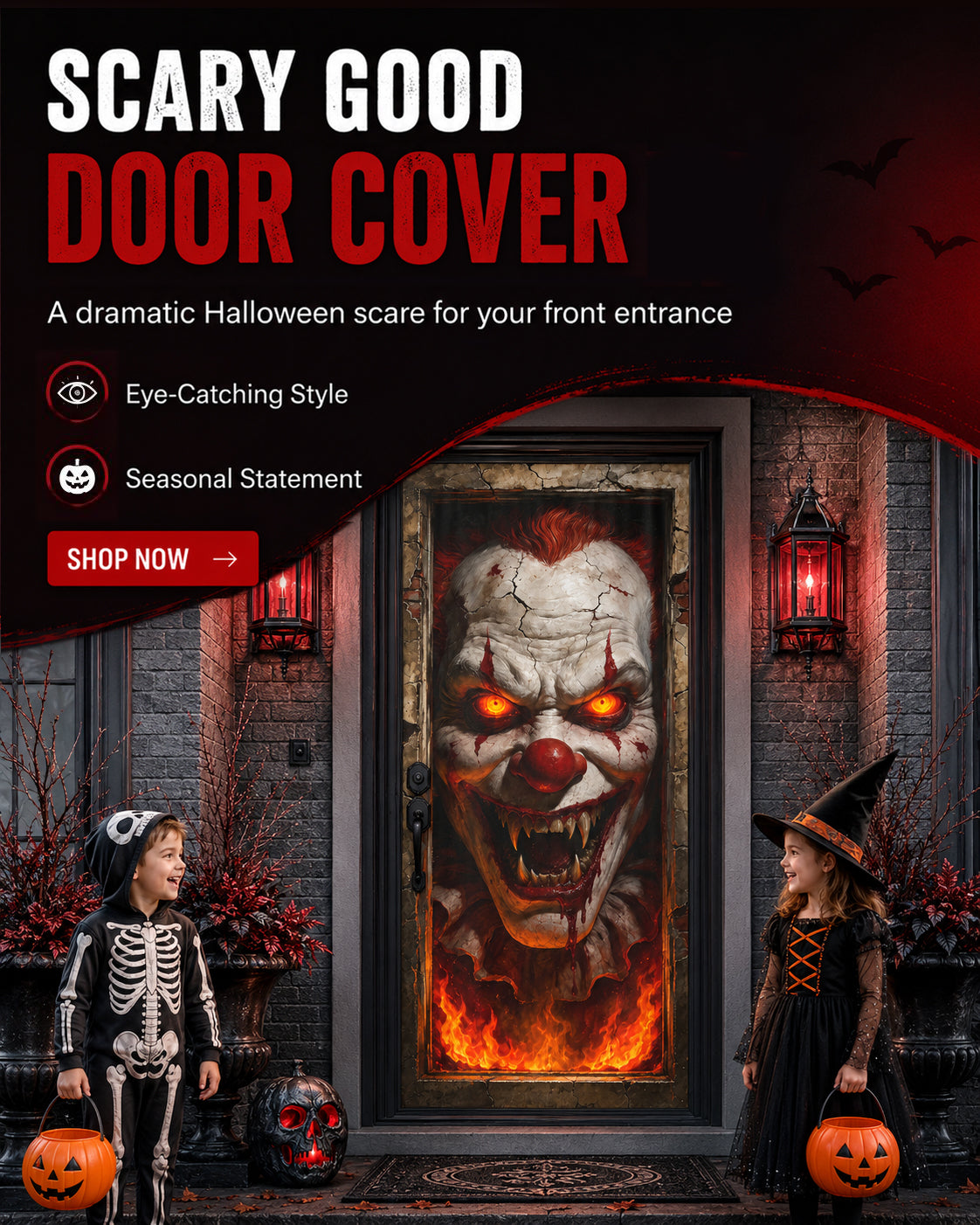 Halloween Door Cover