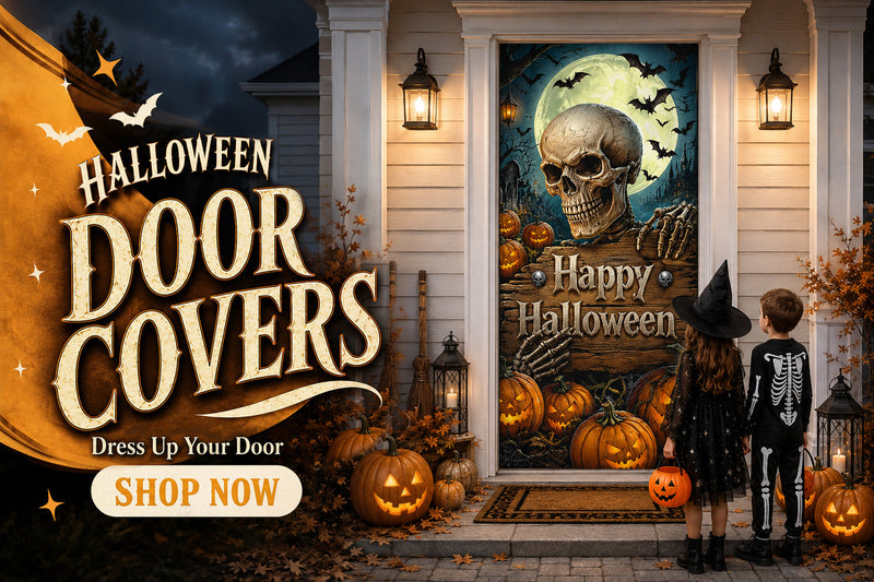 Halloween Door Cover