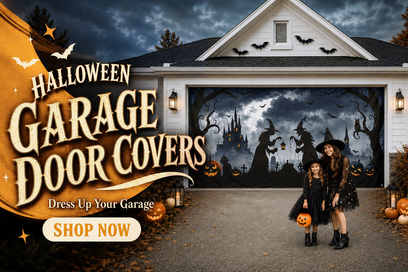 Halloween Garage Door Cover