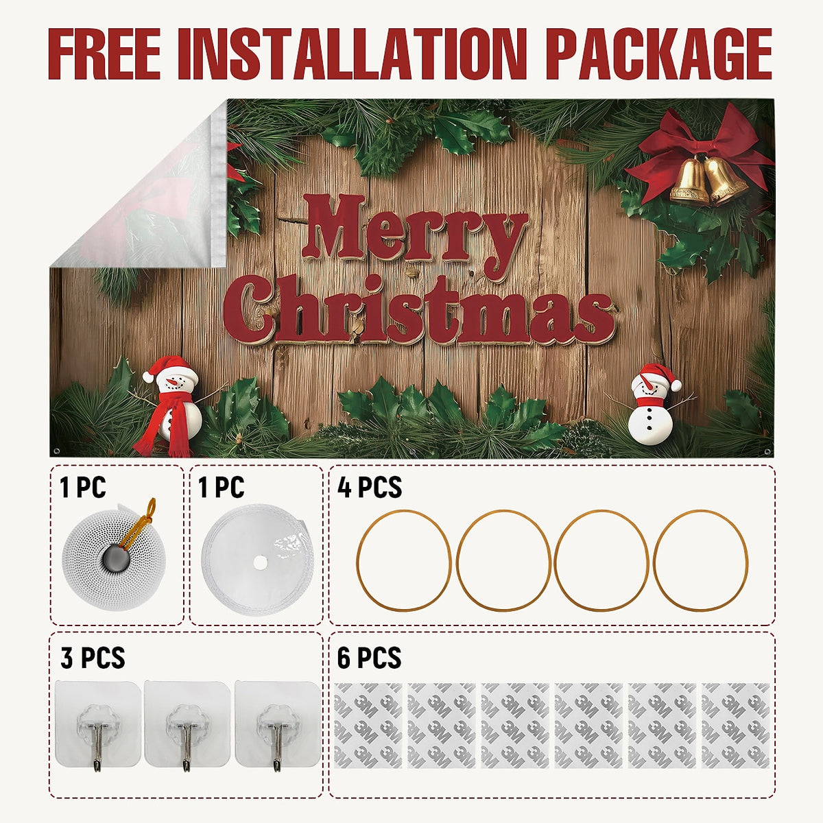 Christmas Gifts Garage Door Cover