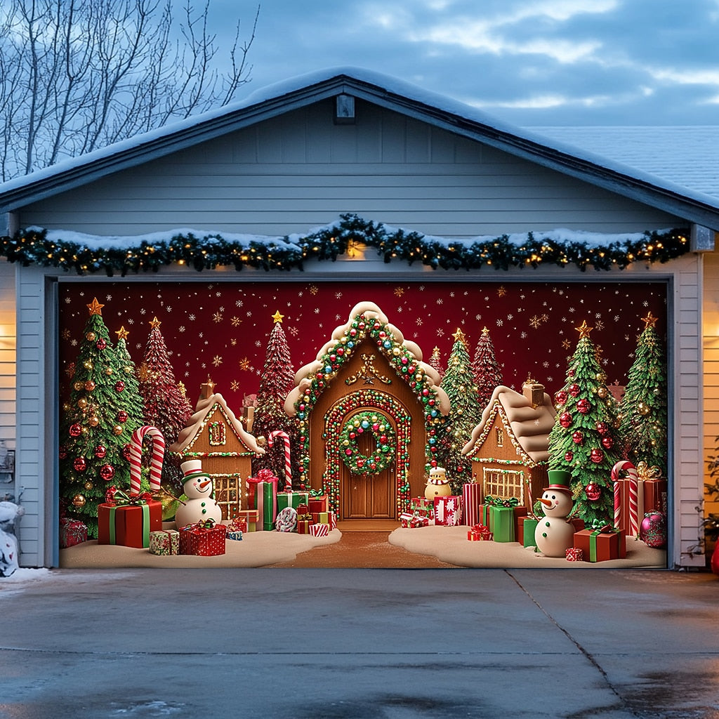 Christmas Gifts Garage Door Cover