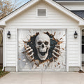 3D Illusion Skeleton | Halloween Garage Door Banner Cover
