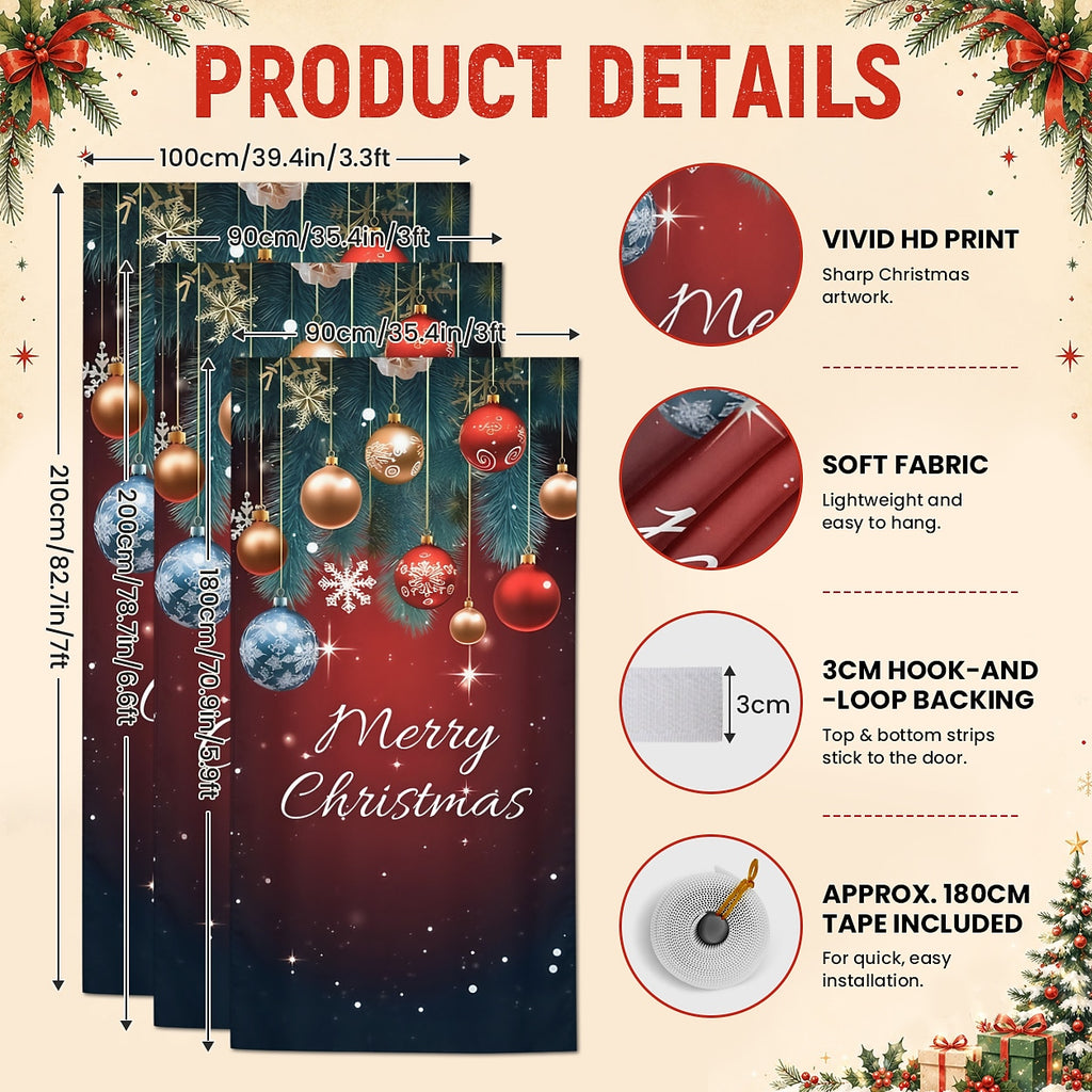 Joy Elf Christmas Door Cover