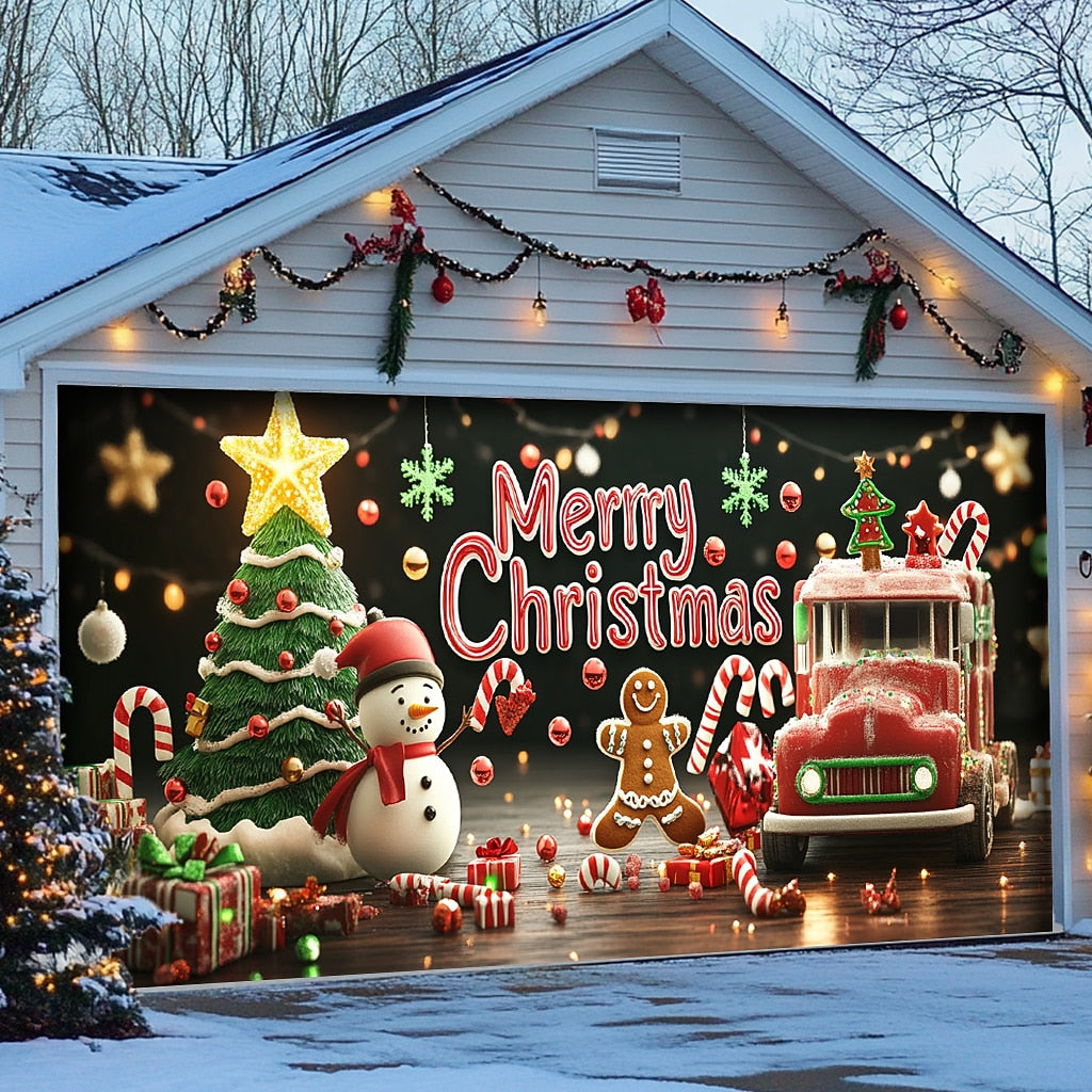Christmas Gifts Garage Door Cover