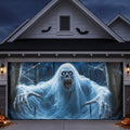 Halloween Ghost Garage Door Cover