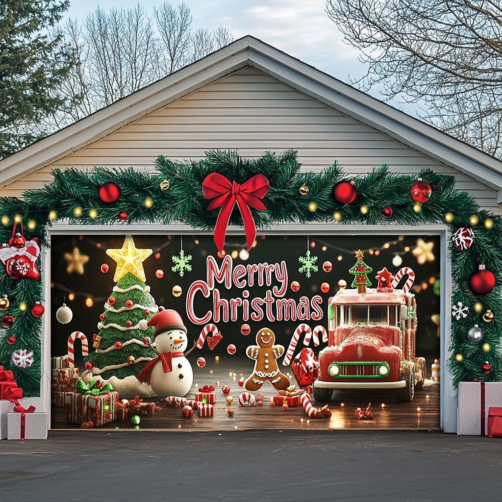 Christmas Gifts Garage Door Cover