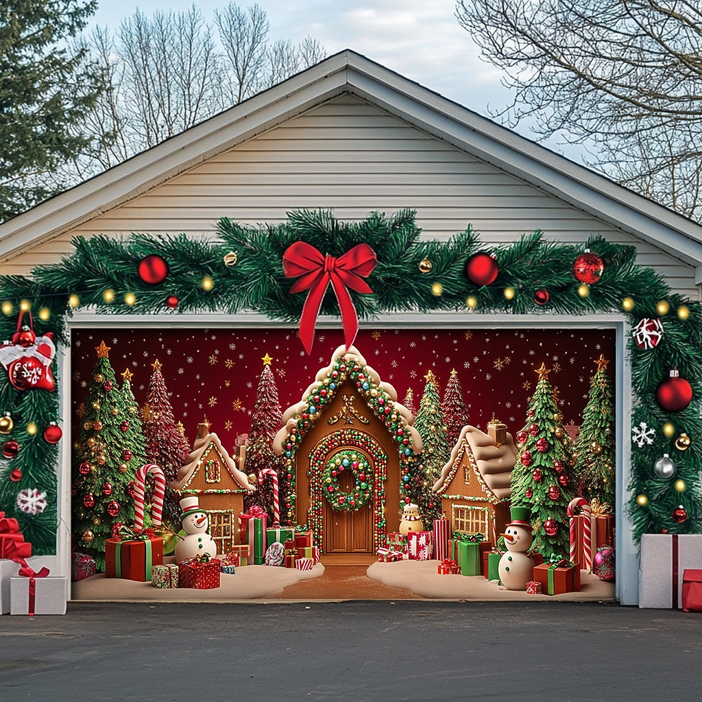 Christmas Gifts Garage Door Cover