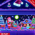 Santa Sleigh with Gifts Garage Door Cover