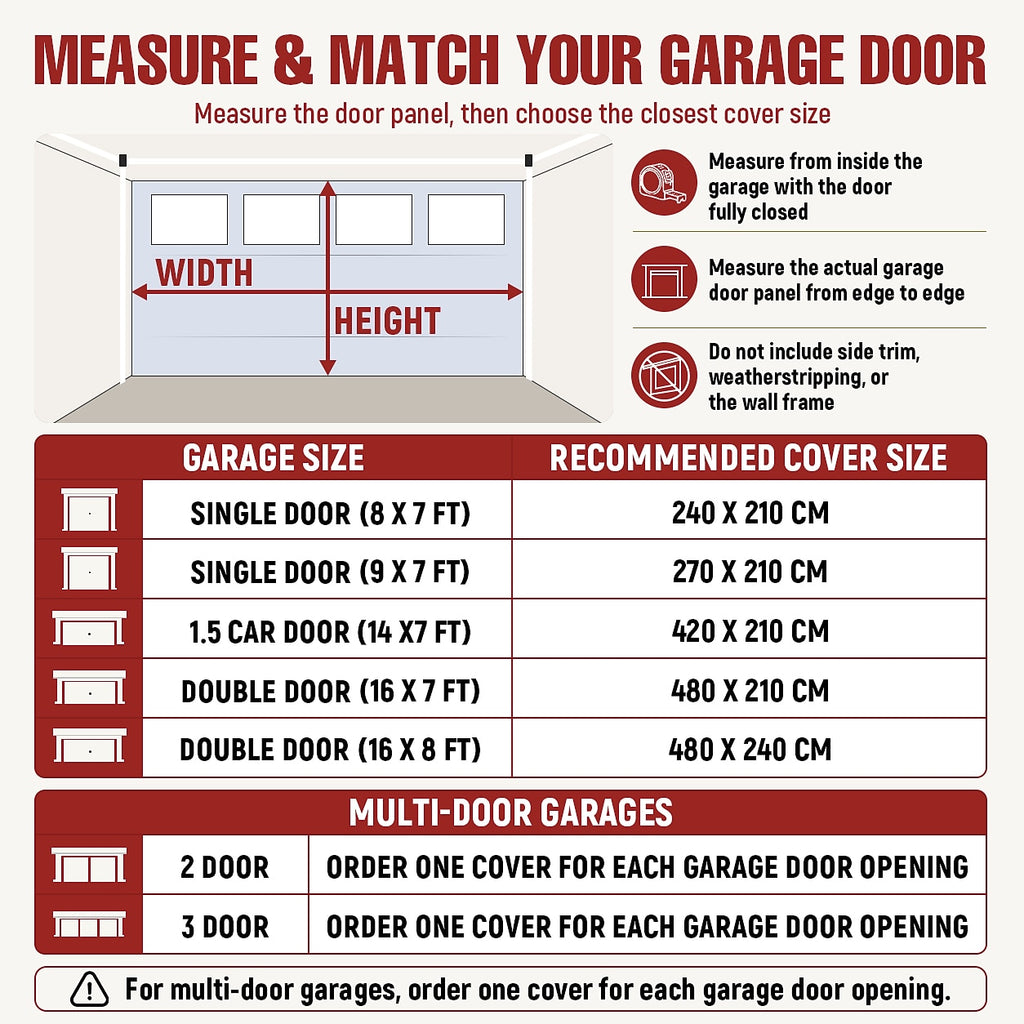 Christmas Gifts Garage Door Cover